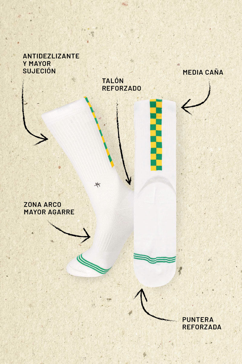 Calcetines Damero Lima