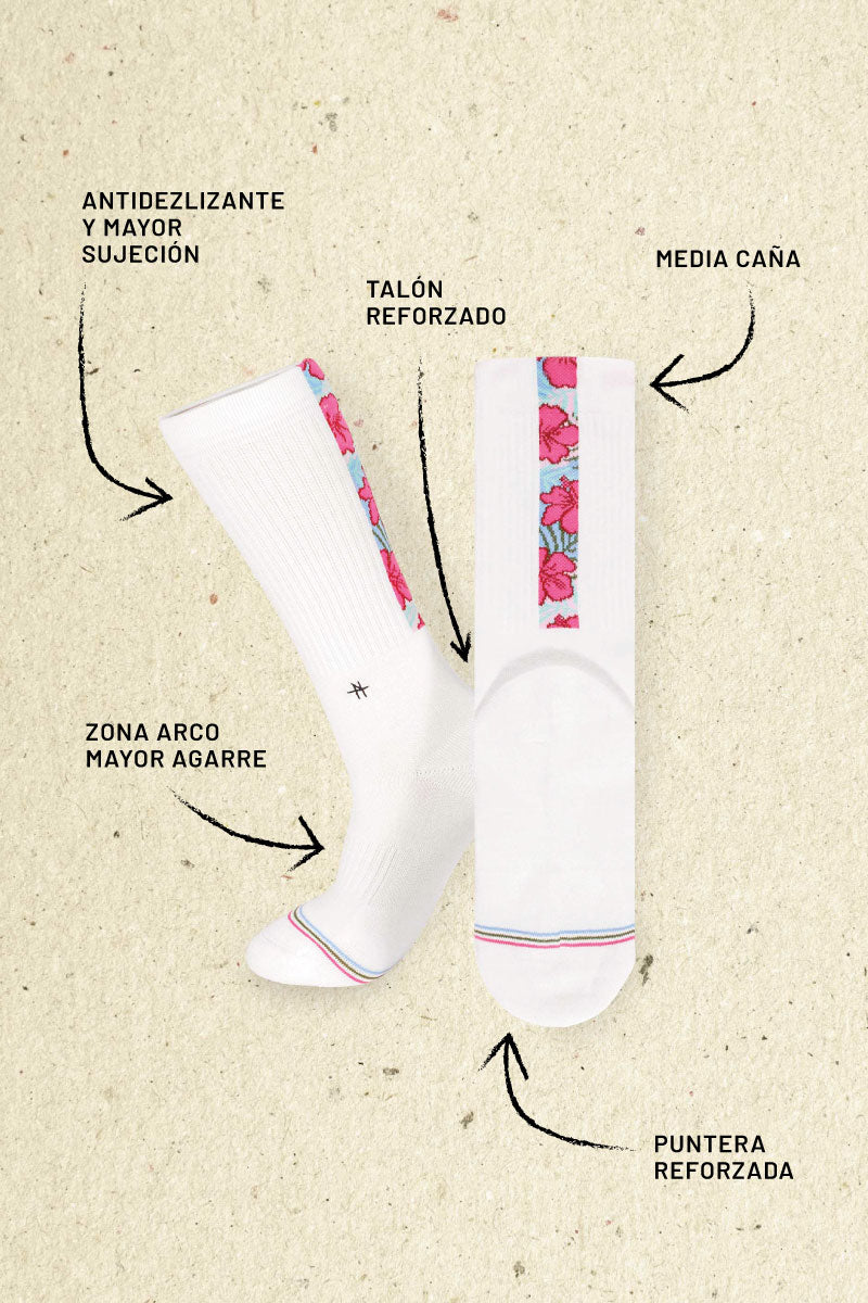 Calcetines Flores
