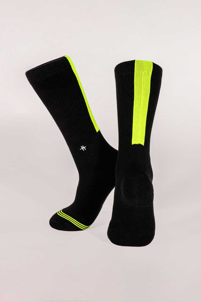 Calcetines Fluor Amarillo