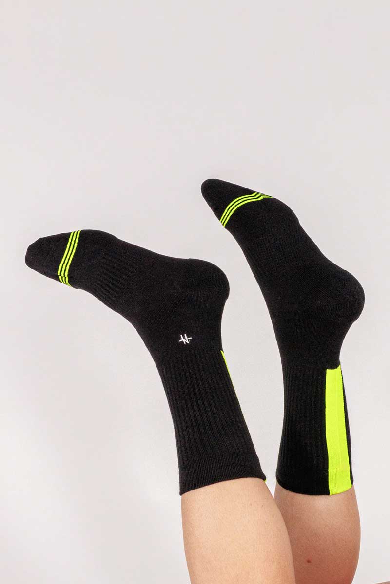 Calcetines Fluor Amarillo