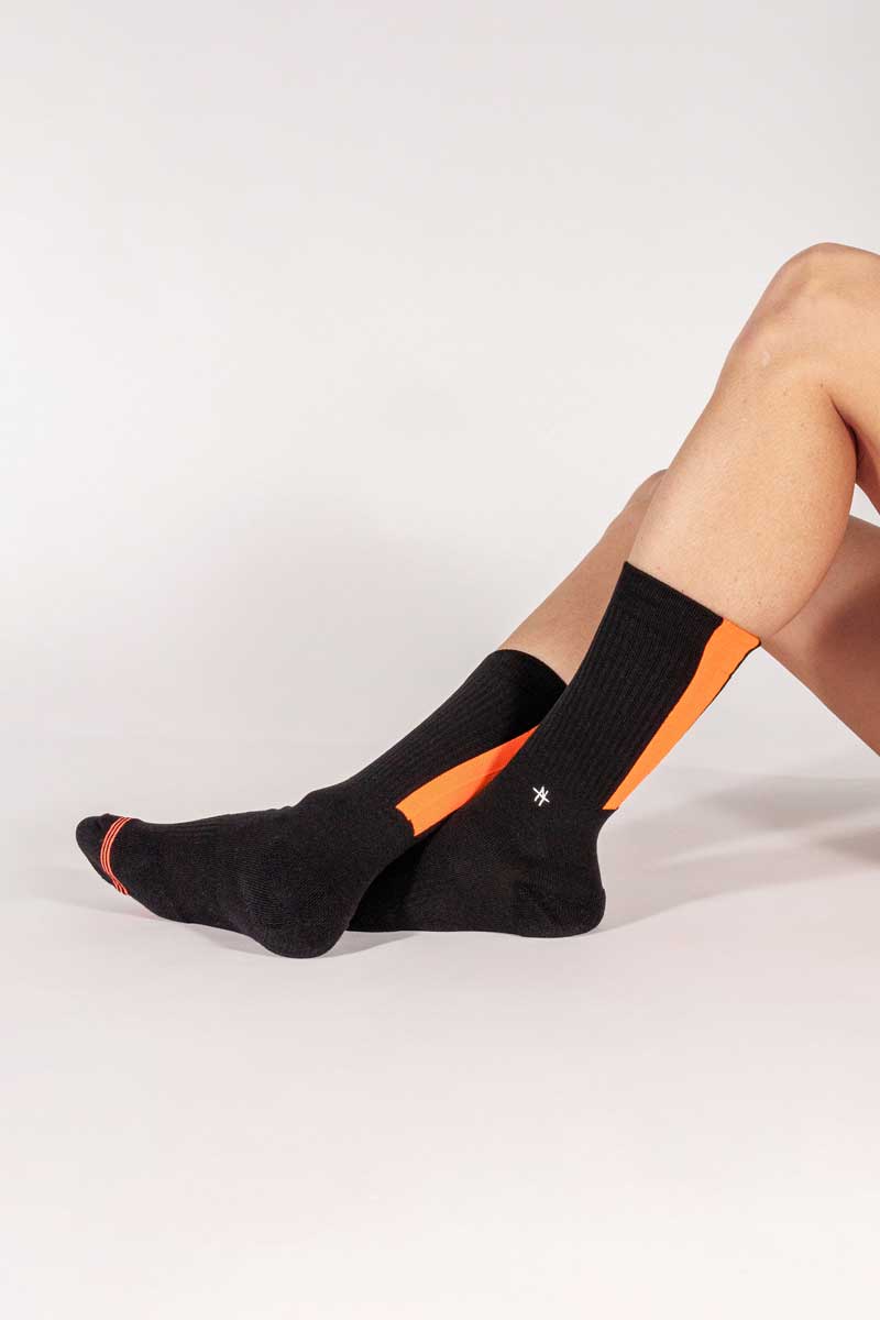 Calcetines Fluor Naranja