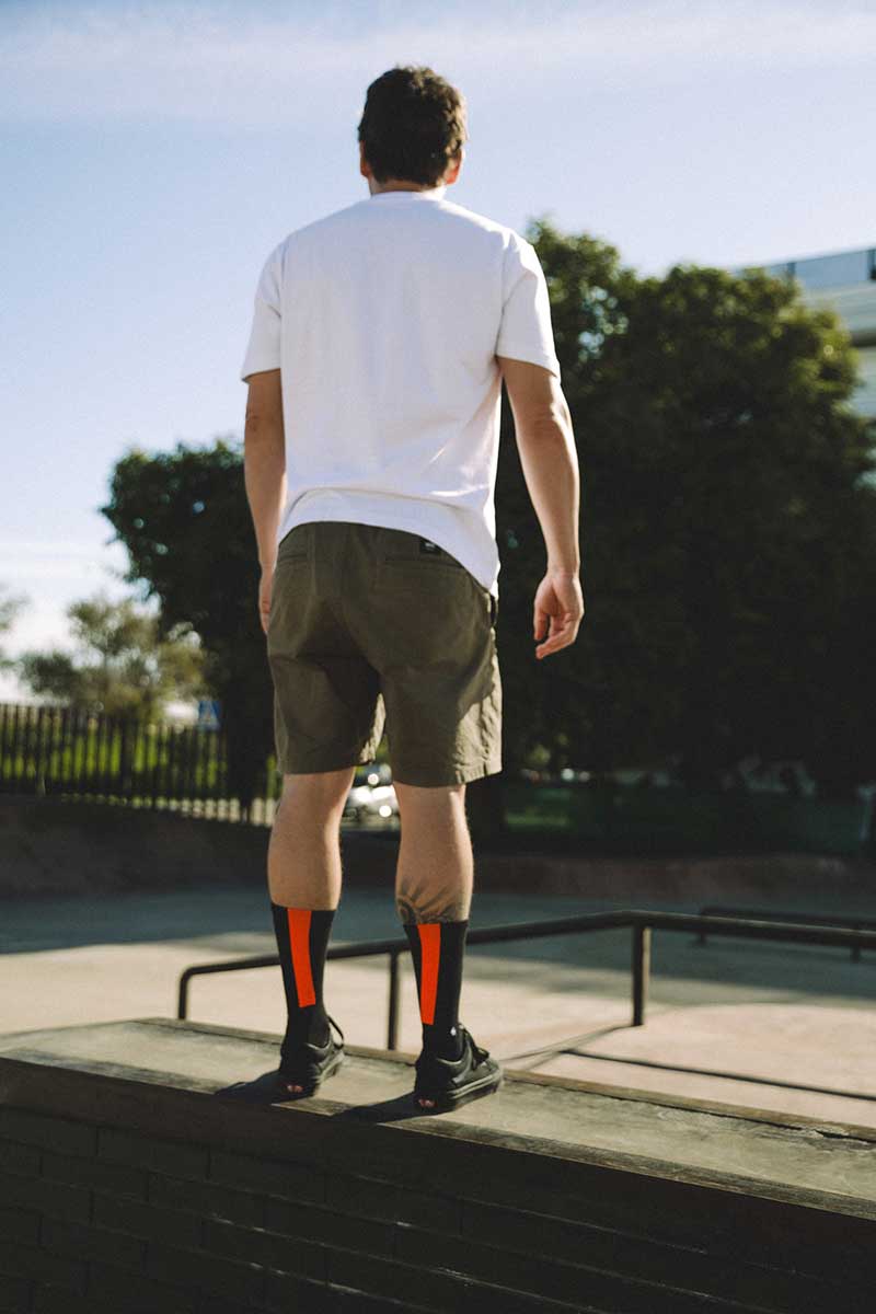 Calcetines Fluor Naranja