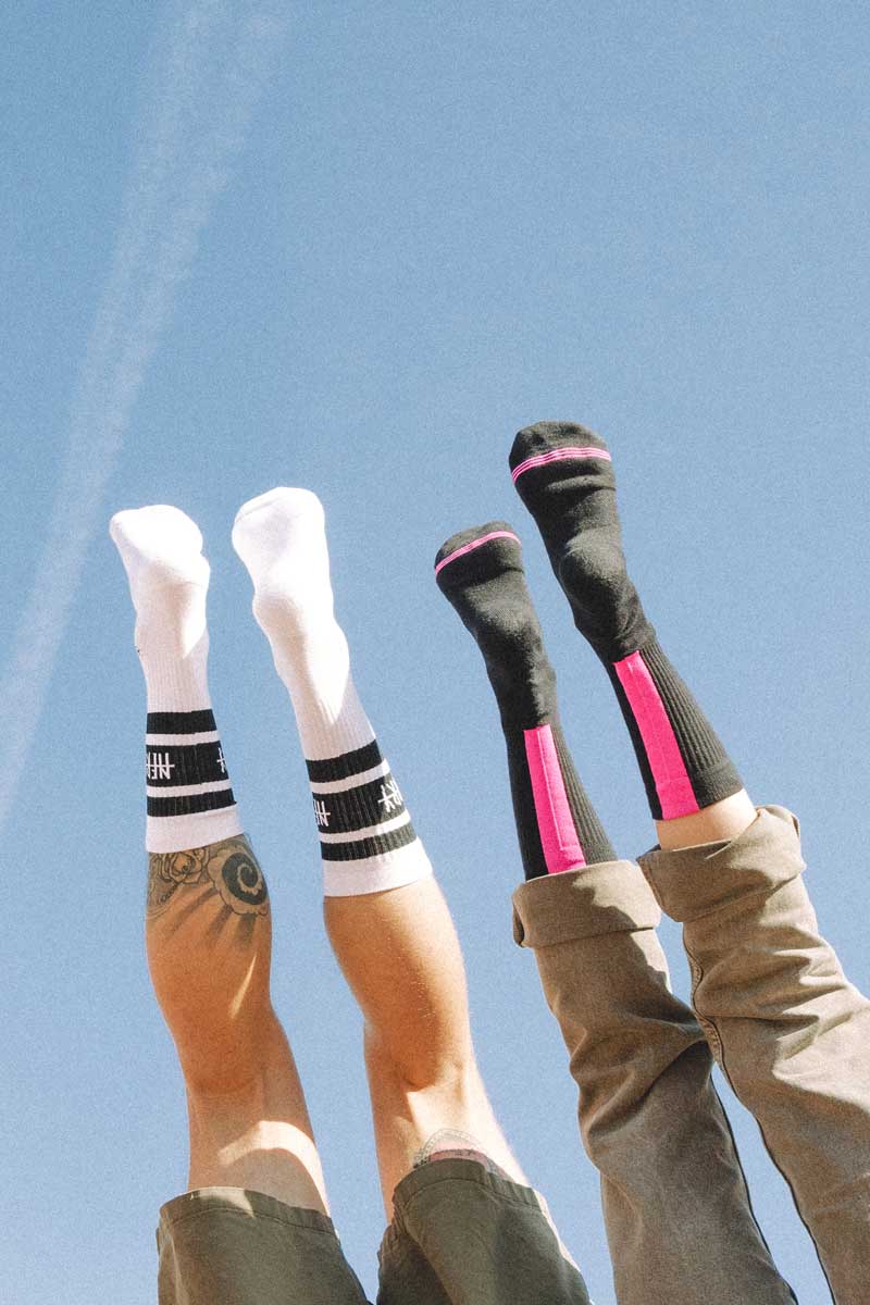 Calcetines Fluor Rosa