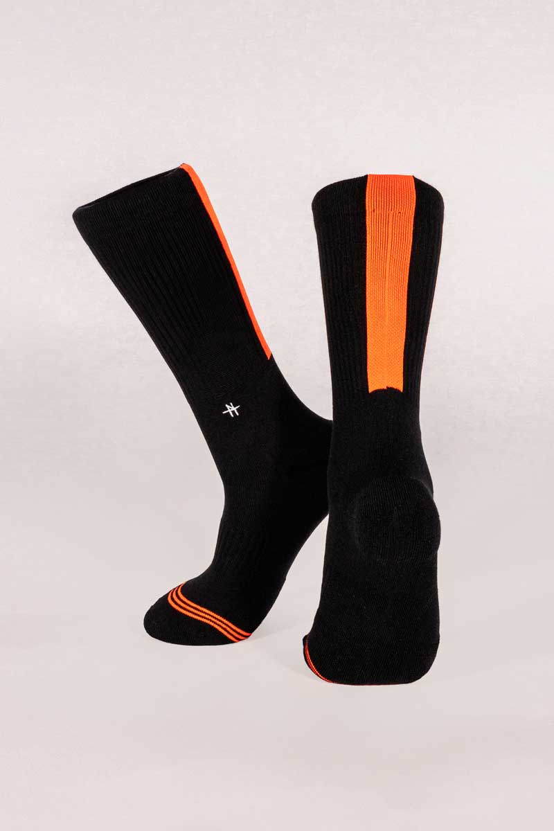 Calcetines Fluor Naranja